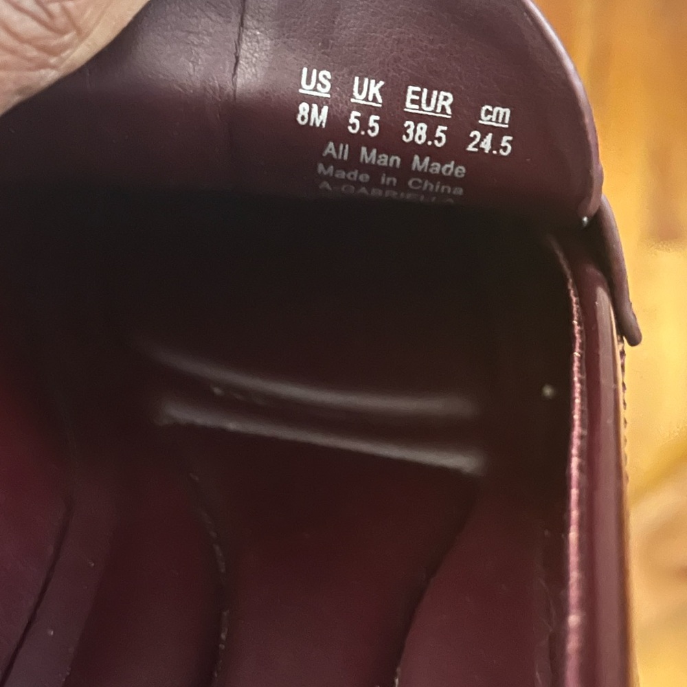 Franco Sarto Women's Burgundy Loafers